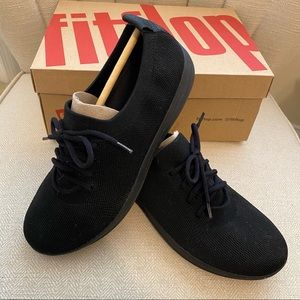 FitFlop F-Sporty Uberknit Sneakers All Black